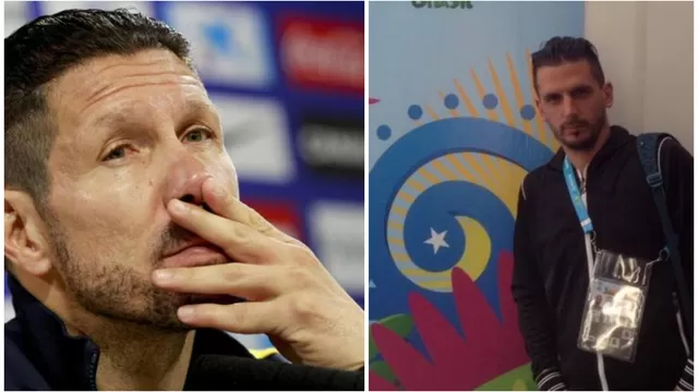 Esposa de periodista argentino muerto en Brasil se enteró por tuit de Diego Simeone