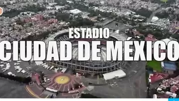 El Estadio Azteca se prepara para la inauguración del Mundial