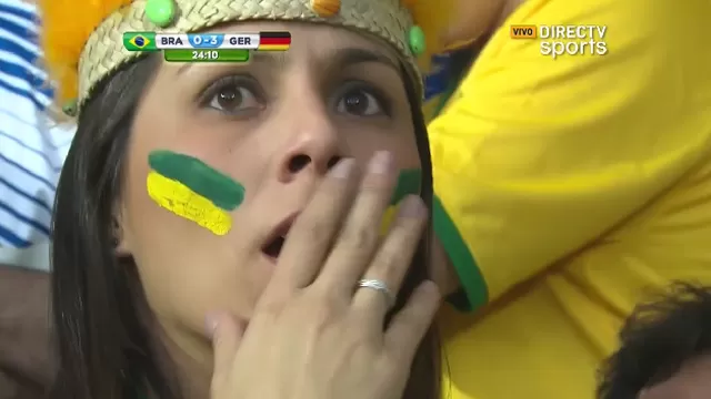 El Estadio Mineirao es una lágrima: llanto y estupefacción en la torcida brasileña-foto-2