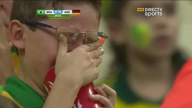 El Estadio Mineirao es una lágrima: llanto y estupefacción en la torcida brasileña-foto-3
