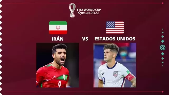 Estados Unidos vs. Irán: Posibles alineaciones y hora del duelo por el grupo B 