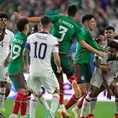 Estados Unidos vs. México: Brutal patada de César Montes provocó bronca