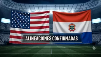 Estados Unidos vs Paraguay: Alineaciones confirmadas por el Mundial 2026