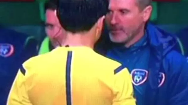 Esto pasa si eres árbitro y le llamas la atención a Roy Keane