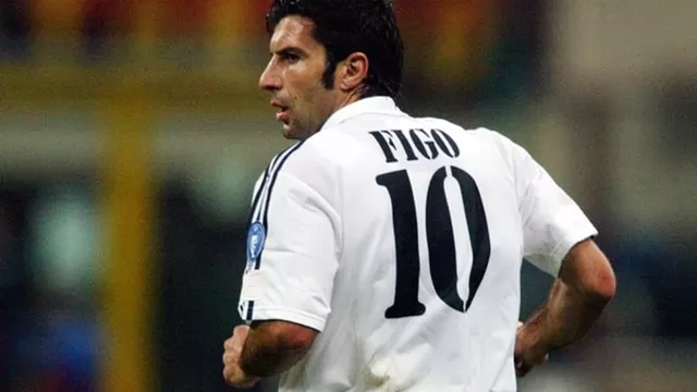 10. Luis Figo (61,7 millones de euros)