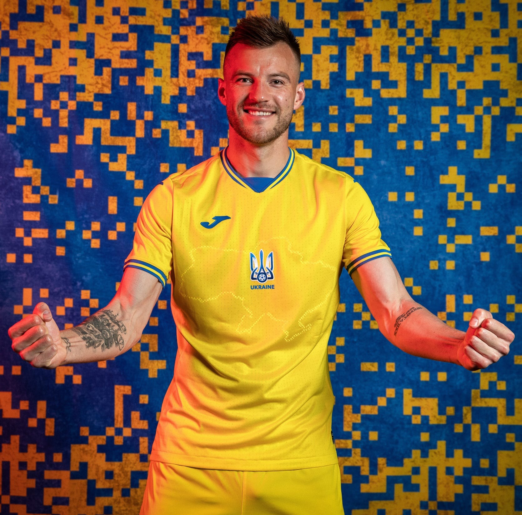 El uniforme de Ucrania para la Eurocopa 2021 generó la molestia de Rusia.
