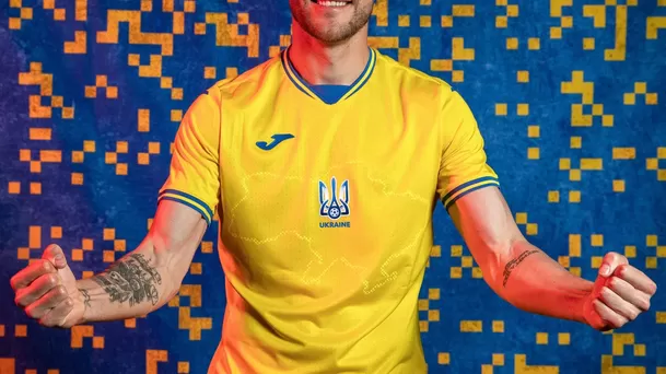 El uniforme de Ucrania para la Eurocopa 2021 generó la molestia de Rusia.