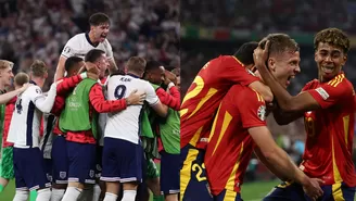 Inglaterra y España se enfrentan en búsqueda de hacer historia en la Eurocopa 2024 / Foto: AFP / Video: América Deportes