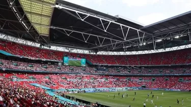 Inglaterra derrotó 1-0 a Croacia en su debut en la Eurocopa 2020. | Foto: Twitter