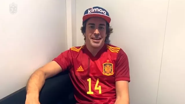 Eurocopa: Fernando Alonso envió su apoyo a la selección española