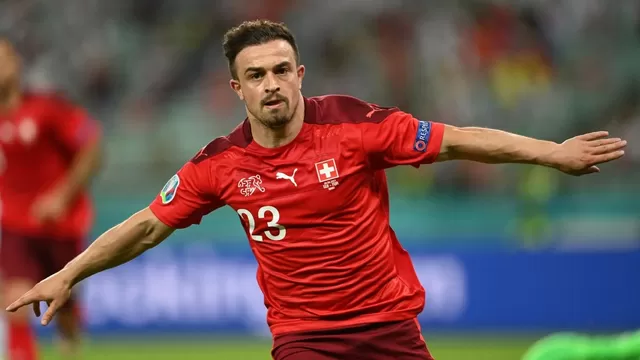 Eurocopa: Golazo al ángulo de Shaqiri en el 3-1 de Suiza sobre Turquía
