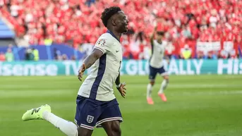 Eurocopa: Inglaterra empata 1-1 con Suiza tras gol de Bukayo Saka