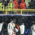 Eurocopa: Una intensa lluvia suspende momentáneamente el Alemania vs. Dinamarca