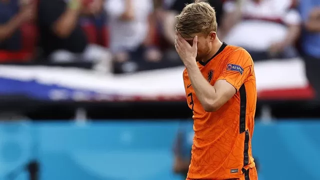 Eurocopa: De Ligt se siente &quot;responsable&quot; de la eliminación de Países Bajos