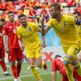 Eurocopa: Ucrania ganó 2-1 a Macedonia del Norte, que quedó eliminada del torneo