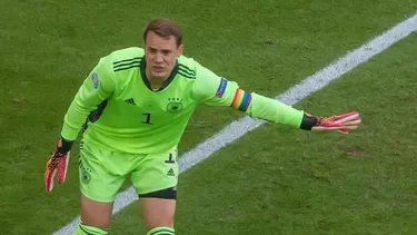 El capitán de Alemania lució el distintivo ante Francia y Portugal. | Foto: AFP