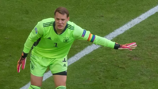 Eurocopa: La UEFA no sancionará a Neuer por lucir un brazalete de capitán arcoíris
