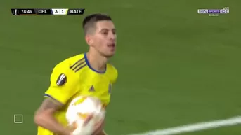 Europa League: Alexei Rios anotó el descuento para el BATE ante Chelsea