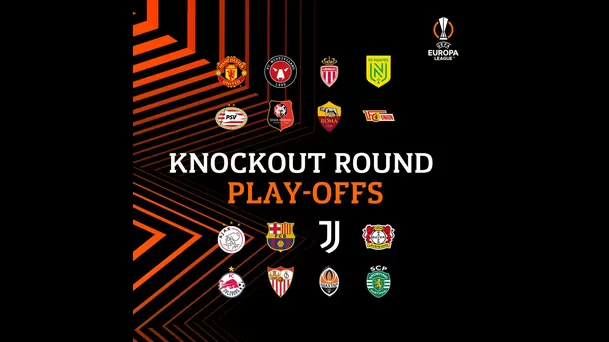 Clasificados a los playoffs de la Europa League