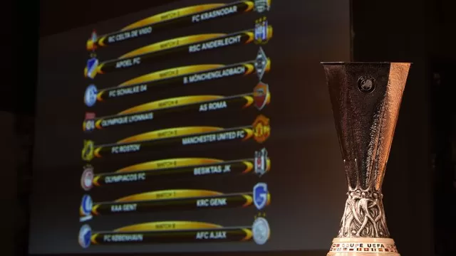 Europa League: estos son los duelos de los octavos de final
