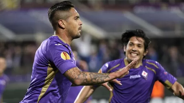 Europa League: Fiorentina de Juan Vargas enfrentará al Sevilla en semis