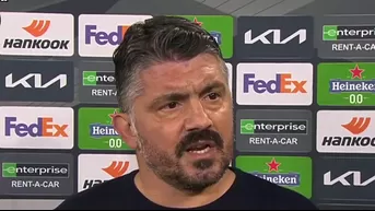 Napoli: Ácido comentario de Gattuso contra Granada tras ser eliminado de la Europa League