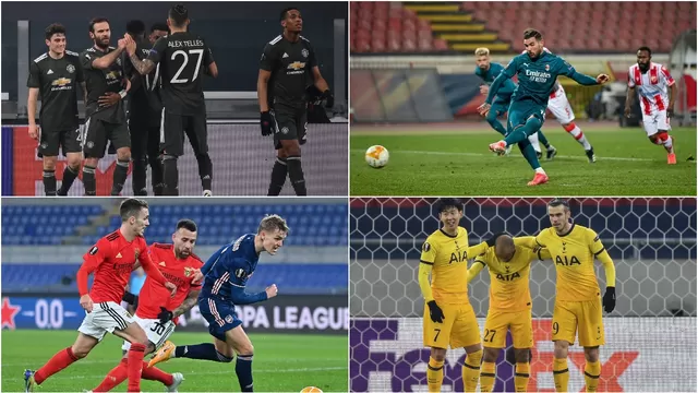 Europa League: Resultados de los partidos de ida de los dieciseisavos de final
