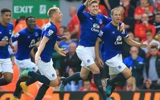 Everton silenció Anfield con bombazo en los minutos de descuento - Noticias de merseyside