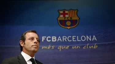 Rosell fich&amp;oacute; a Neymar. | Foto: AFP