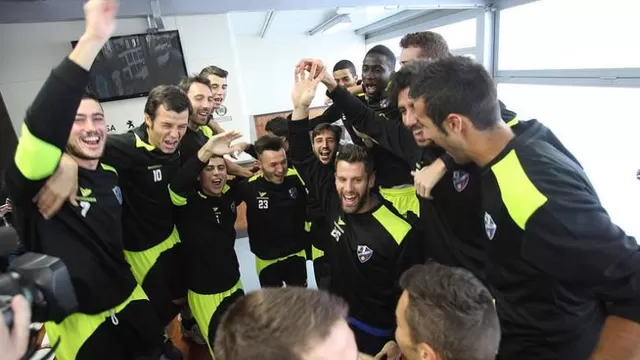 La extasiada reacción del Huesca al conocer que jugarán ante Barcelona