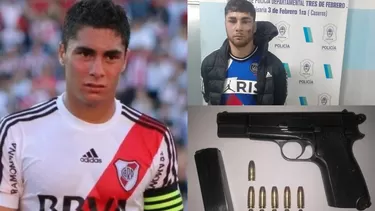 Le encontraron una pistola 9 milímetros con once balas en el cargador y una en la recámara. | Video: El Trece (Argentina)