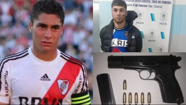 Ezequiel Cirigliano: De promesa de River Plate a ser detenido por robo a mano armada