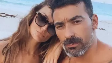 Ezequiel Lavezzi y su novia pasan la pandemia en la isla caribeña de San Bartolomé. | Foto: Instagram