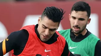 Falcao sufre una fractura facial en un entrenamiento del Galatasaray 