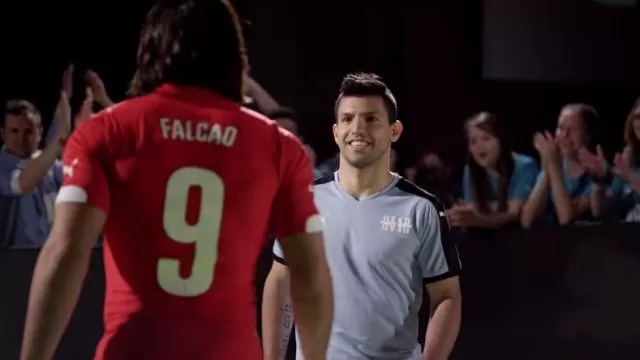 Falcao vs. Agüero: espectacular duelo previo al derbi de Manchester