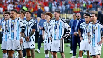 Familiares de jugadores de Argentina fueron detenidos por ocasionar disturbios