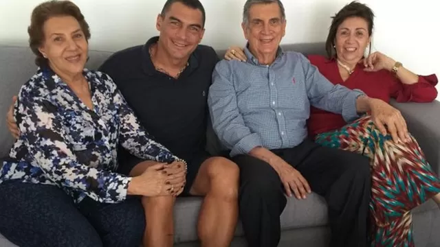 Faryd Mondragón y su familia (Foto: Instagram)