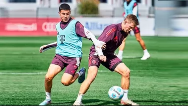 Felipe Chávez participó de entrenamiento con el Bayern Múnich. | Foto: BM Campus