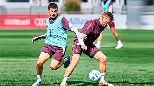 Felipe Chávez participó de entrenamiento con el Bayern Múnich. | Foto: BM Campus