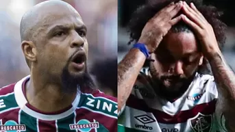 Felipe Melo arremetió contra el árbitro por expulsión de Marcelo