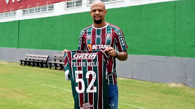 Felipe Melo tiene 38 años. | Foto/Video: @FluminenseFC