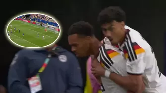 Felix Nmecha convirtió tremendo golazo y puso 1-0 de Alemania vs Curazao por la fehca 1 del Mundial 2026 / Fuente: X D Sports