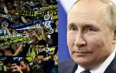 Fenerbahce no se disculpará con Ucrania por cánticos a favor de Vladimir Putin - Noticias de vladimir-vicentelo