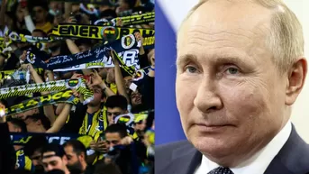 Fenerbahce no se disculpará con Ucrania por cánticos a favor de Vladimir Putin