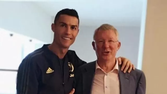 Cristiano Ronaldo y Alex Ferguson