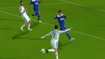 Fernando Hierro y su reacción ante la rabona de Cristiano Ronaldo