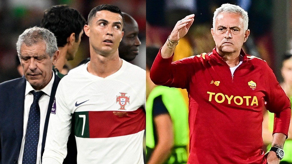 Portugal quedó eliminado del Mundial al perder ante Marruecos. | Fotos: AFP/Video: Latina-DSports