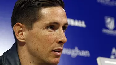 Fernando Torres, delantero del Atl&amp;eacute;tico de Madrid.