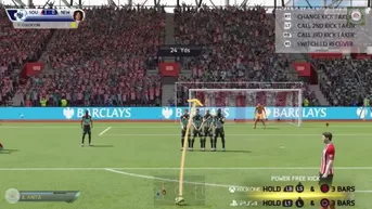 FIFA 15 te enseña cómo marcar goles de tiro libre en el videojuego