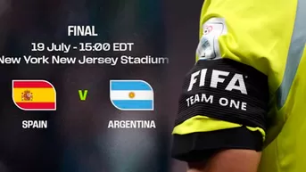 FIFA designó SORPRESIVO árbitro para el Argentina vs España por la final del Mundial 2026